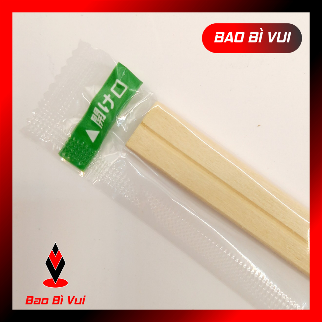 Đũa tách kiểu Nhật đũa gỗ tiện dụng - BAO BÌ VUI