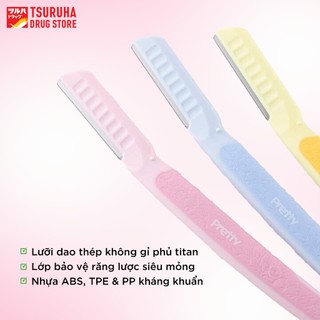 Dao Cạo Lông Mặt Nhật Bản KURASHI RHYTHM KAI Pretty For Face