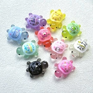 Combo 10,20,25,50 túi mù charm rùa sanior mini 2cm dạ quang phát sáng, deccor tiểu cảnh DIY