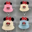 MŨ TAI BÈO MICKEY CHO BÉ GÁI - NÓN VÀNH ĐI NẮNG CHO TRẺ EM