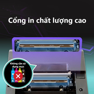 Máy in hoá đơn Bluetooth  Máy in hóa đơn tiền mặt nhiệt Hỗ trợ Android/USB và máy tính
