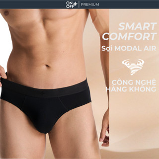 Quần lót nam hàng không dáng brief Micro Modal Air nhẹ tựa như không mềm mát kháng khuẩn ONOFF -18UQ25A023