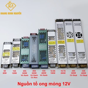 Nguồntổong 12Vmỏng-18/24/36/48/60/100/120/150/200/300/400-5A|10A|16.7A|25A|33A