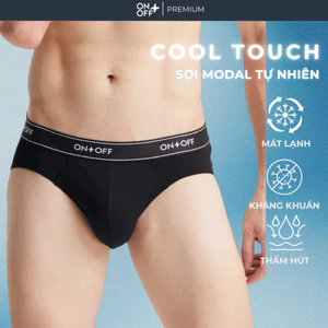 Quần lót nam cool touch - cotton Modal dáng brief ONOFF PREMIUM mềm mại kháng khuẩn thự nhiên ONOFF - 18UQ24A213
