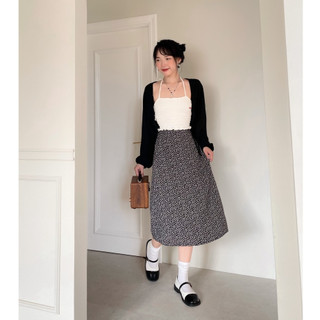 Áo khoác cardigan nữ MONÁ chất len phối lông mềm mịn - JENA CARDIGAN