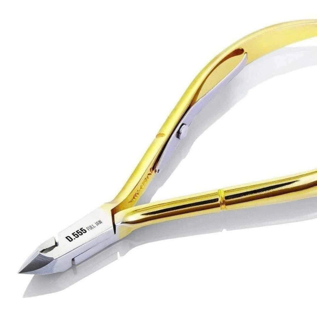 Kềm Inoc Nghĩa D01-D04-D06-D09 Vàng Full Jaw Kiểu 1 Chống, Lưỡi Sắc Bền Ngọt. An toàn, Cắt gọn gàng không tổn thương