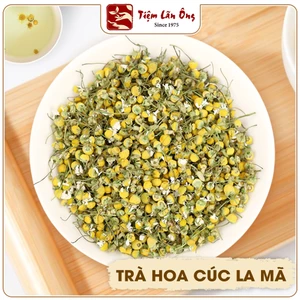 Trà hoa cúc la mã sấy lạnh 100g, cúc chamonile, nguyên bông, thơm, đẹp - Tiệm Lãn Ông