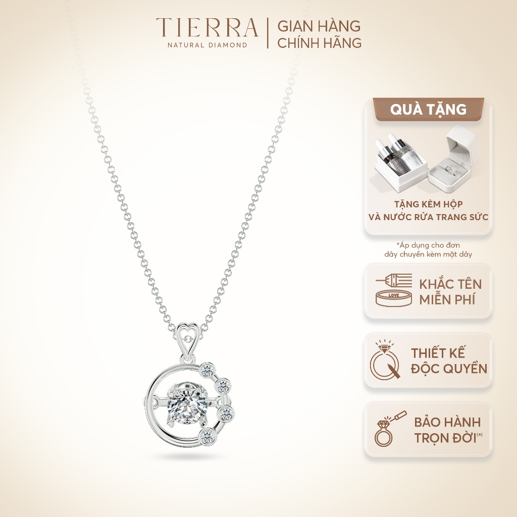 Mặt dây chuyền Heart Of Venus BMD8148 Đính Tấm CZ