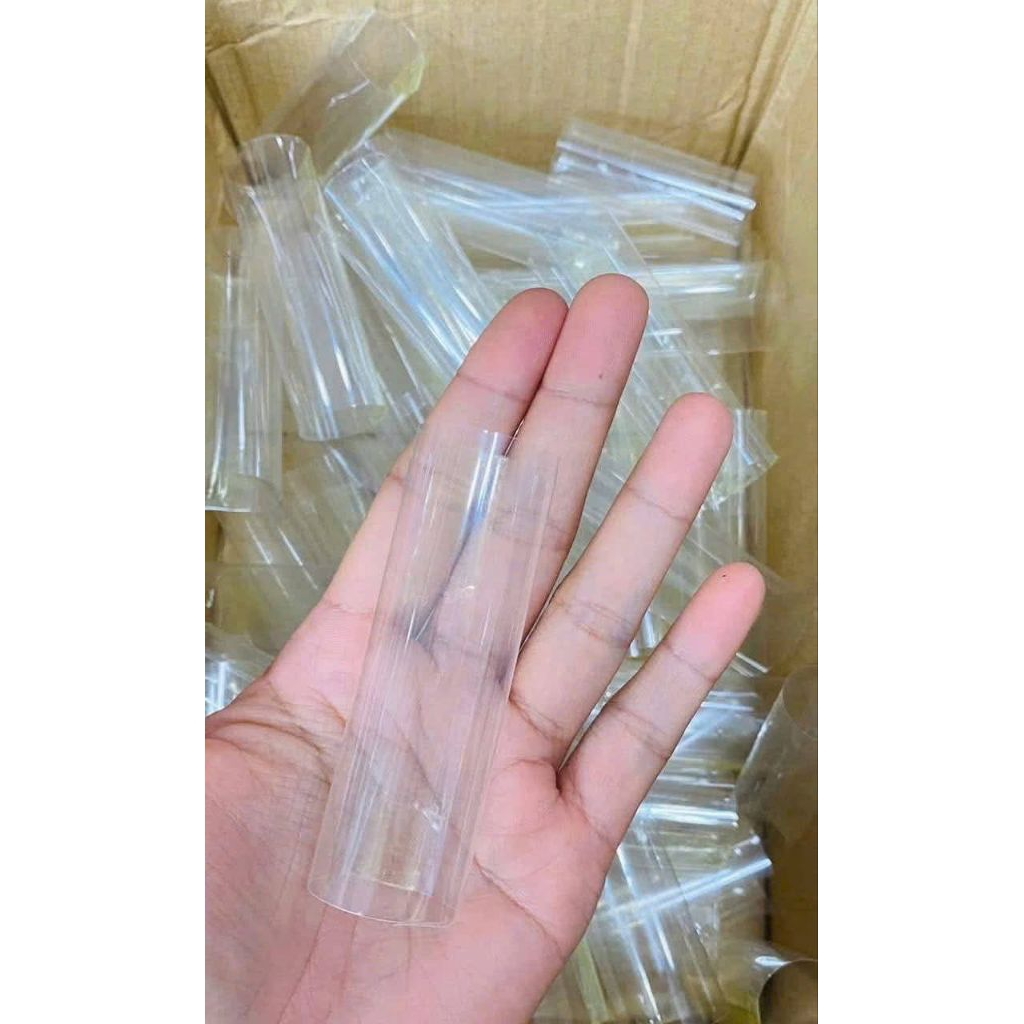 Túi 100 Miếng mika cứng size 16x8cm. Mika cuộn t.i.ề.n, trang trí hoa