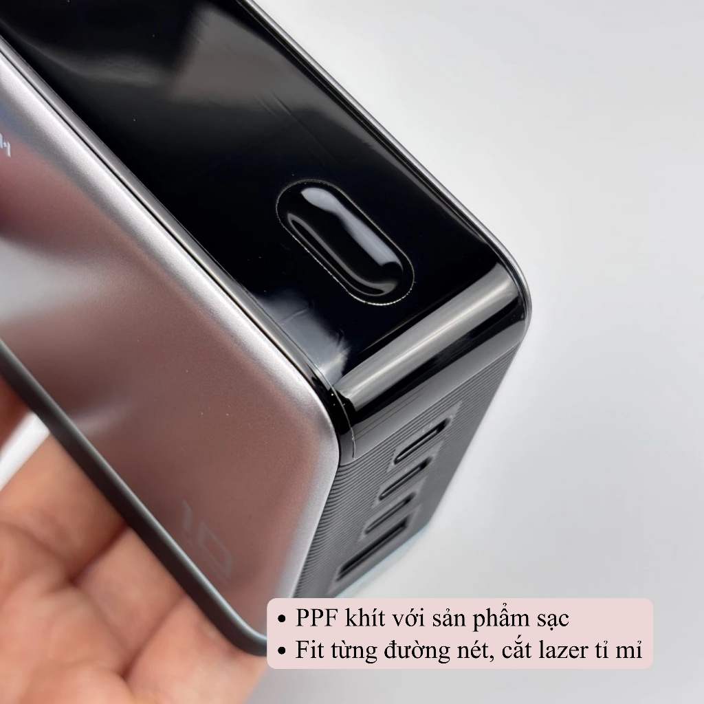 Miếng dán PPF film dành cho củ sạc Cuktech 10u AD1204U bền bỉ, chống xước | BigBuy360 - bigbuy360.vn
