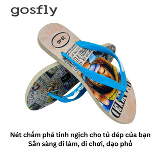 Dép Lào Nam Hoạ Tiết O.PIE_ Dép Kẹp Xỏ Ngón Nam Size 38-43 Dép Tông Đế Cao Su Nguyên Khối Bền Chắc, Đi Biển Đi Phố