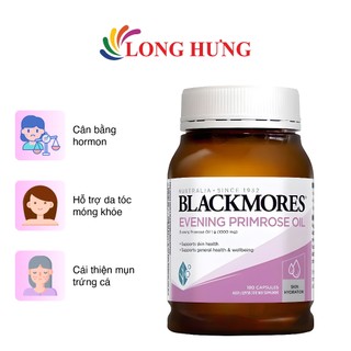 Viên uống Blackmores Evening Primrose Oil hỗ trợ làm đẹp da (190 viên)