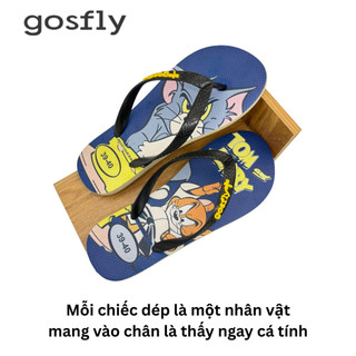 Dép Lào Nam Hoạ Tiết T@.M  Dép Kẹp Xỏ Ngón Nam Size 38-43 Dép Tông Đế Cao Su Nguyên Khối Bền Chắc