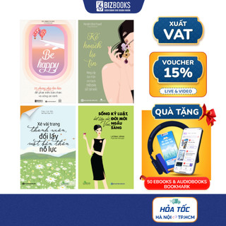 Sách Xé Vài Trang Thanh Xuân, Be Happy, Kế Hoạch Nâng Cấp Bản Thân, Sống Kỷ Luật Đời Mới Giàu Sang - Bizbooks