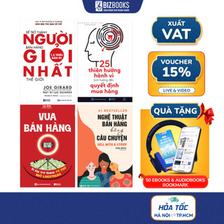 Sách Để Trở Thành Người Bán Hàng Giỏi Nhất, Bán Hàng Bằng Câu Chuyện, 25 Thiên Hướng Hành Vi, Vua Bán Hàng