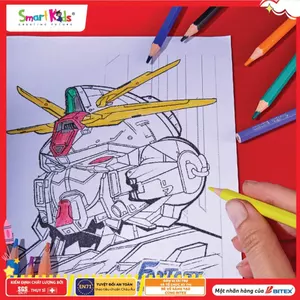 [MỚI VỀ[ Vi/ Ống Bút Chì Màu Smartkids Fantasy Warriors 12/24 Màu Tô – Woodfree – Ruột Mềm – Lên Màu Đẹp – Chính Hãng