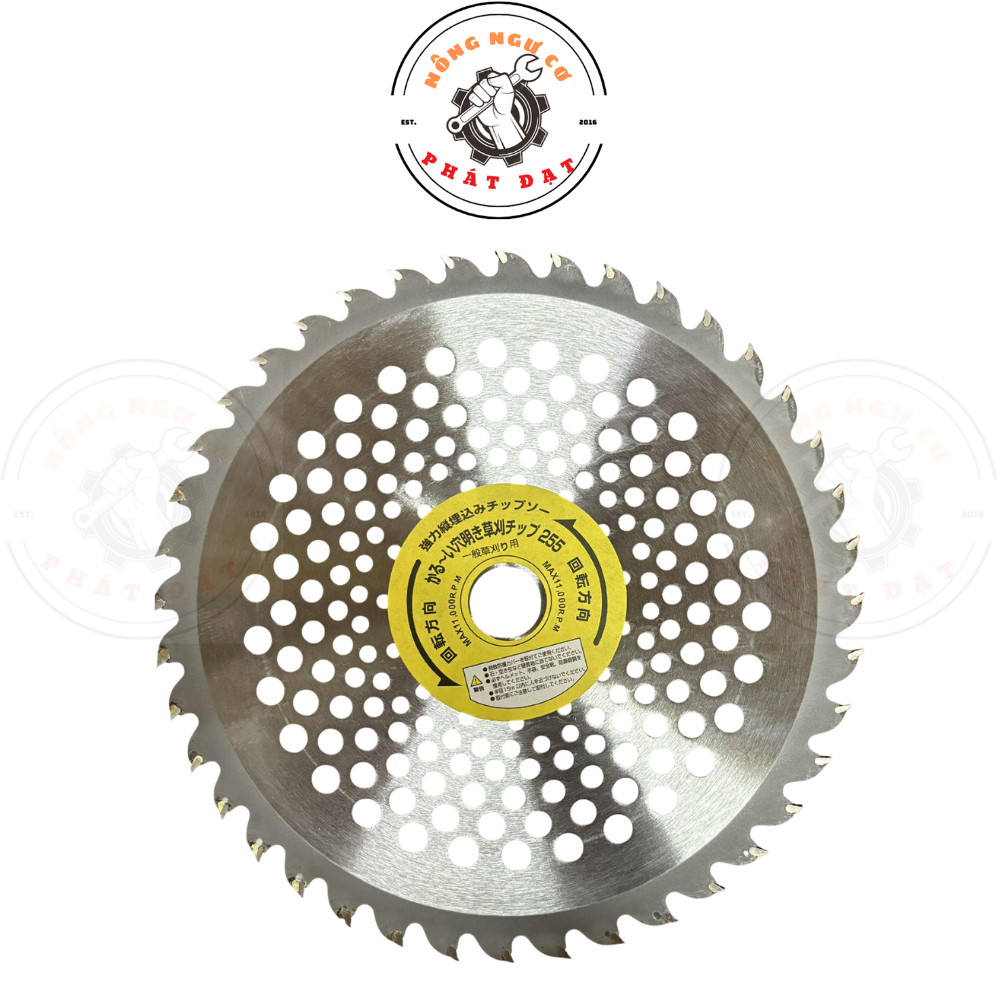 Lưỡi cắt cỏ tròn hợp kim BÃI NHẬT mới 100% 25.5mm , siêu bền , sắc bén