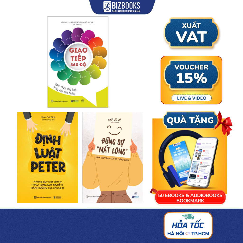Combo Sách Thấu Hiểu Bản Chất Để Thao Túng Tâm Lý Con Người - Bizbooks