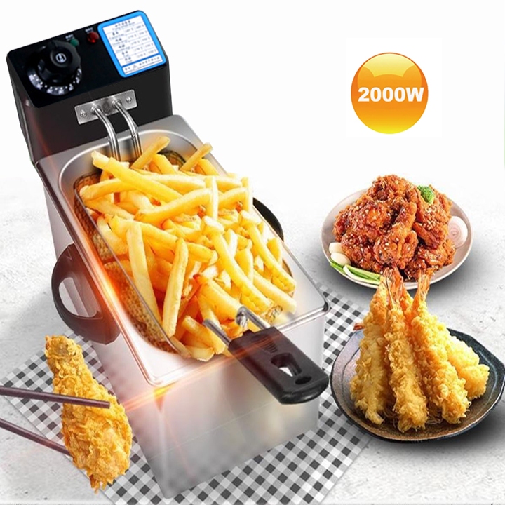Bếp chiên 4L 2000W nhiệt độ cao, sôi cực nhanh