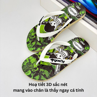 Dép Lào Nam Hoạ Tiết ZO_O Dép Kẹp Xỏ Ngón Nam Size 38-43 Dép Tông Đế Cao Su Nguyên Khối Bền Chắc, Đi Biển Đi Phố  Đi Làm