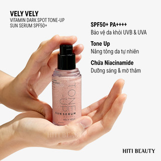 Serum Chống Nắng Vely Vely Vitamin Dark Spot Tone-up Sun Serum SPF50+