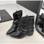 Boots đế bằng thời trang mẫu mới (cao5-6cm)
