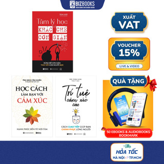 Sách Tâm lý học về khắc chế cơn giận, Học cách làm bạn với cảm xúc, Trí tuệ cảm xúc cao Cách giao tiếp giúp bạn