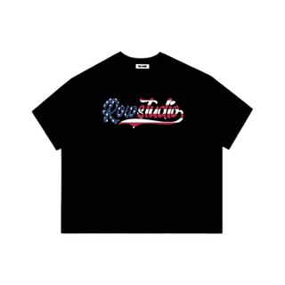 Áo Thun Big Boxy Local Brand THEROW Tay Ngắn Cotton " LOGO VIỀN " Unisex Nam Nữ