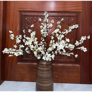 Cành Hoa Đào Cổ, Hoa Mai Cổ Thân Mốc Cao Cấp Trang Trí Nhà Cửa, Cắm Bình Hoa Tết