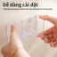 Kệ Nhựa Dán Tường 4 Ngăn Đựng Tuýp Kem gọn gàng tiện dụng