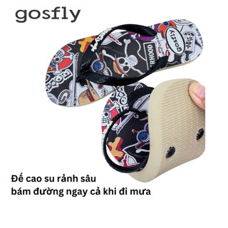 Dép Lào Nam Hoạ Tiết LUF_Y Dép Kẹp Xỏ Ngón Nam Size 38-43 Đế Cao Su Nguyên Khối Bền Chắc, Dép Tông Đi Biển Đi Phố