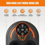 Máy Massage Chân Giảm Đau Nhức Cho Người Già Và Dân Văn Phòng Sưởi Ấm Hồng Ngoại Con Lăn 6D Nhiều Chế Độ Xoa Bóp — ảnh 2