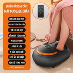 Máy Massage Chân Giảm Đau Nhức Cho Người Già Và Dân Văn Phòng Sưởi Ấm Hồng Ngoại Con Lăn 6D Nhiều Chế Độ Xoa Bóp — ảnh 7