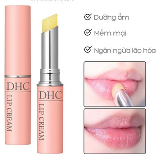 Son Dưỡng Môi DHC Lip Cream Không Màu Hỗ Trợ Giảm Thâm Môi 1.5g