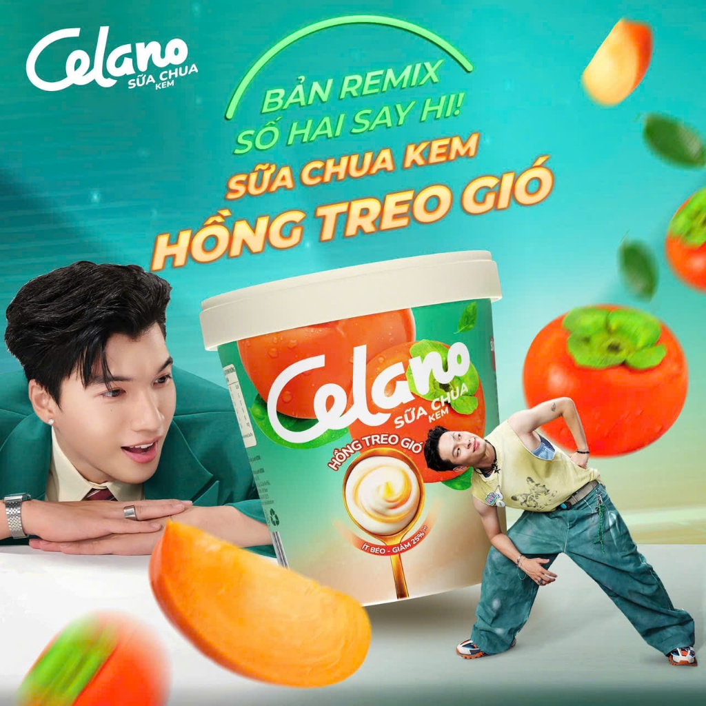 Kem Hộp Celano Sữa Chua Hồng Treo Gió 460ML - Kem Trái Cây Cao Cấp Đậm ...