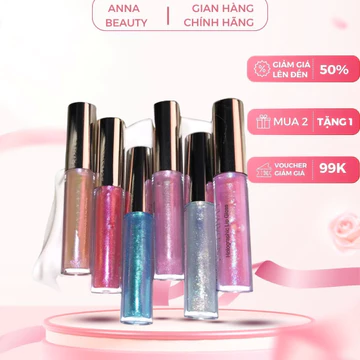 Son Bóng Ánh Nhũ Lip Gloss – Dưỡng Môi Mềm Mịn, Giữ Màu Bền Lâu, Tôn Vẻ Rạng Rỡ- SB 02