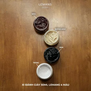 LEMANS 4 màu Đen, Nâu, Trắng và không mầu dưỡng, phục hồi các loại da