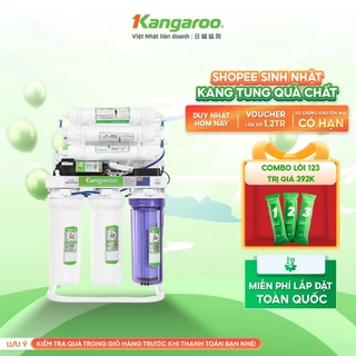 [LẮP ĐẶT 0Đ NỘI THÀNH HN &HCM] Máy lọc nước Hydrogen Kangaroo RO chân quỳ 9 lõi KGRP09HQ