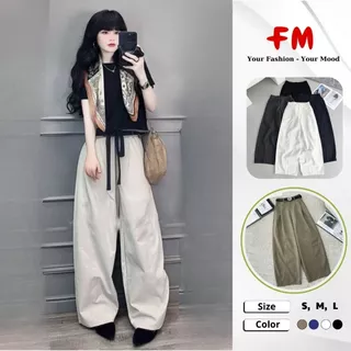 Quần Kaki Nữ Baggy FMSTYLE SHOP - Form Rộng Thoải Mái Dễ Phối Đồ, Hách Dáng 25100252
