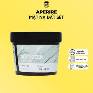 Mặt Nạ Đất Sét Aperire Băng Lạnh Thu Nhỏ Lỗ Chân Lông Spa Relief Be Frozen Pore Mask (120g)