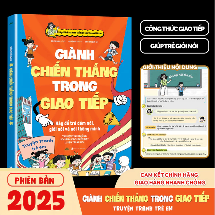 Sách - Giành Chiến Thắng Trong Giao Tiếp - Hãy Để Trẻ Dám Nói, Nói Giỏi Và Nói Thông Minh