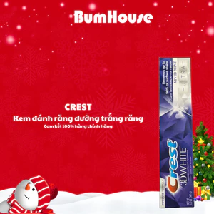 Kem Đánh Răng dành cho răng nhạy cảm Crest 3D White Vivid Mint Ultra 147G