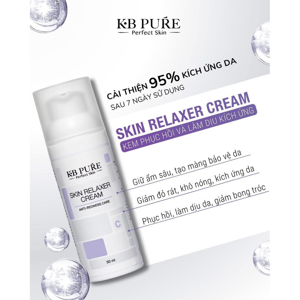 [K.B PURE] Kem phục hồi làm dịu da KB Pure Skin Relaxer Cream 50ml ...