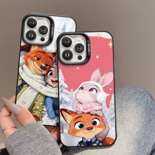 Ốp Lưng iPhone Cặp Đôi Cáo Thỏ IMD Cứng Nhám Chống Sốc, Bảo Vệ Camera- iP 7/8/X/XS/11/12/13/14/15/16/17/Plus/Pro/Max/Air
