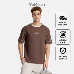 Áo Thun Nam Vải Tổ Ong EasyCare™ Chống Nhăn Giữ Dáng Tốt Seventy Seven 042 Dáng Rộng Rãi F4 23558 |YaMe|