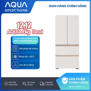 Tủ lạnh AQUA Inverter 515 lit AQR-MA590XA(MC)U1 - Làm đá tự động - Bảo hành 2 năm