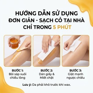 [TẶNG MỠ TRĂN] Sáp wax lông nách Ngân Bình Veo Lạnh 175g - Tẩy lông chân, bikini