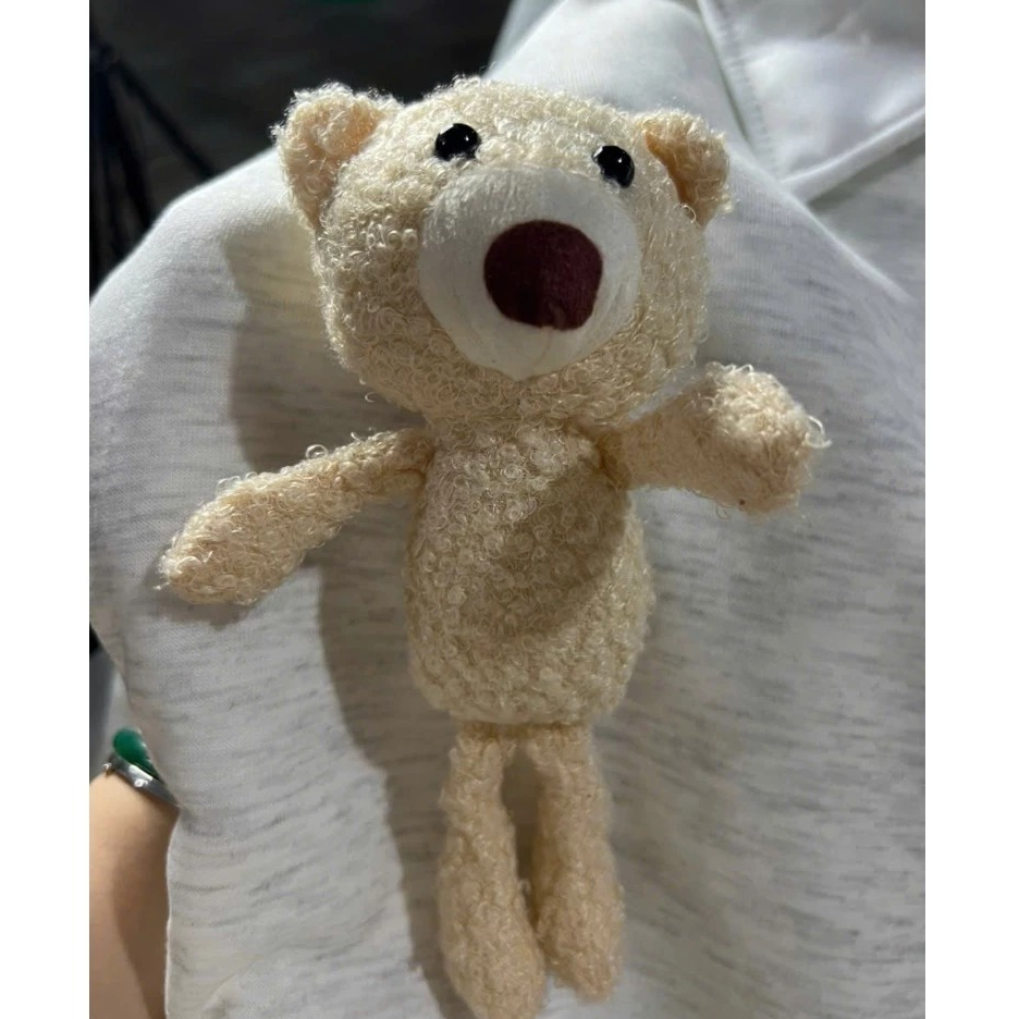 Áo Nỉ cổ bẻ trơn khoá kéo Tặng Charm gấu dễ thương cute dành cho các cô nàng dễ thương
