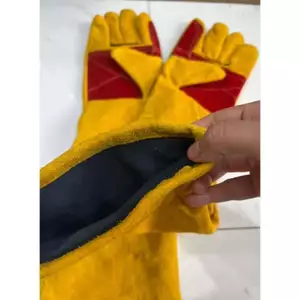 Gang tay chống cắn loại dày dài bảo vệ an toàn khi tiếp xúc làm việc trên chó mèo dữ