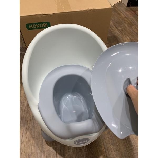 Bô cho bé đi vệ sinh, Ghế bô Hokori Baby VIỆT NHẬT có tựa lưng cao cấp (bô ngồi 4 chân trẻ em) -Br 01315